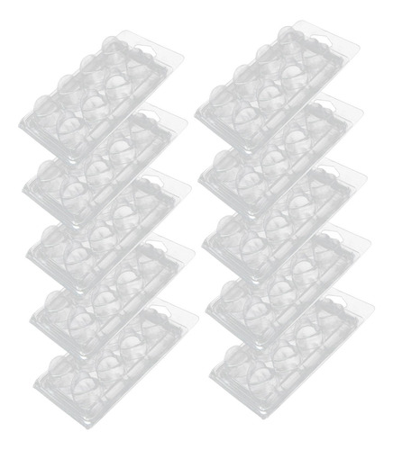 Paquete De 10 Cuencos Para Derretir Velas, Modelos En Forma