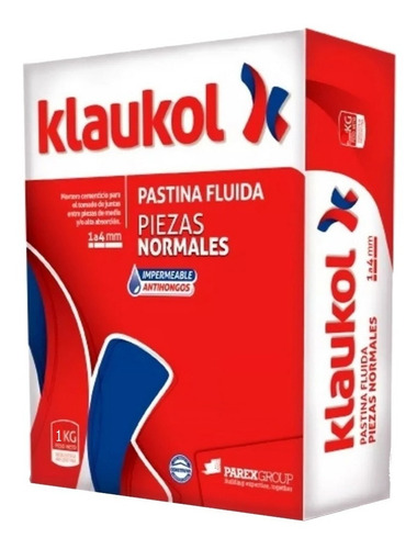 Imagen 2 de 2 de Pastina Klaukol Fluida 1 Kg Talco Antihongo
