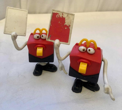 Figuras Silvato Happy Fan 2014 Mc Donalds X2