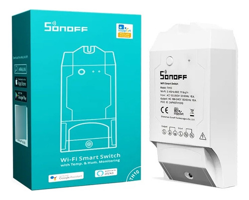 Sonoff Wifi Smart Swith Monitoreo De Temperatura Y Humedad