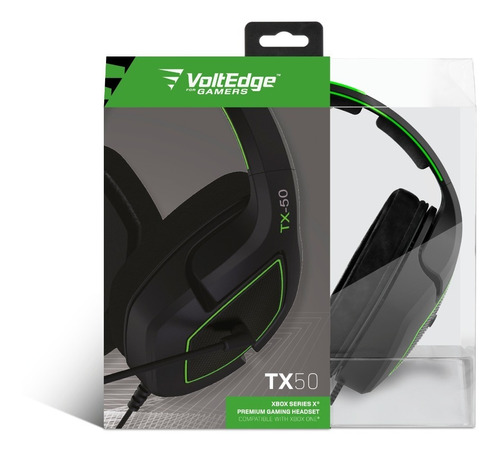 Imagen 1 de 5 de Headset Alámbrico Tx50 Voltedge Para Xbox Series X | S, One