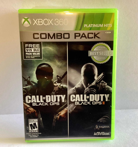 Call Of Duty Black Ops 1 Y 2 Combo Pack Xbox 360