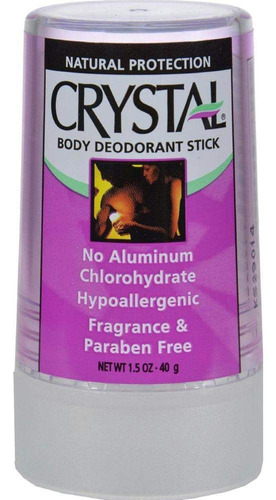 Crystal Body Desodorant Travel Stick, Sin Perfume, 1.5 Oz (p