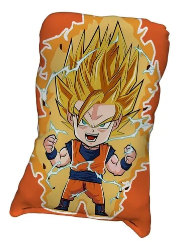 Almofada27x37 Goku Super Sayajin Blue God Dragon Ball Super