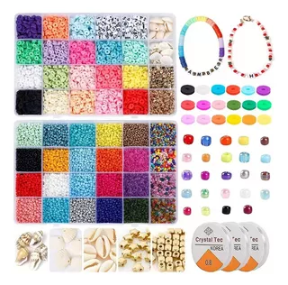 Kits Para Hacer Pulseras De Bricolaje Cuentas 38000 Piezas