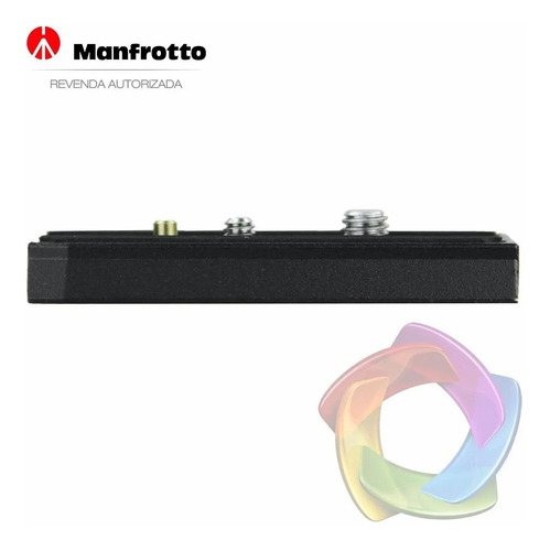Imagem 2 de 3 de Manfrotto 501pl - Prato Plate P/ Cabeça Tripé Engate Rápido