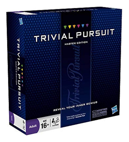 Trivial Pursuit Master Edition Juego De Mesa Juego De Mesa N