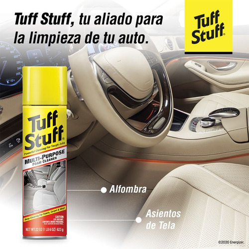 Limpia Tapizado Espuma Stp Tuff Stuff Multiuso 623g