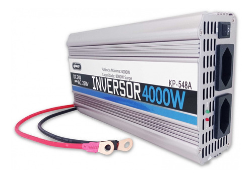 Inversor Veicular 4000w 24v 220v Knup Kp-548a 12x Sem Juros