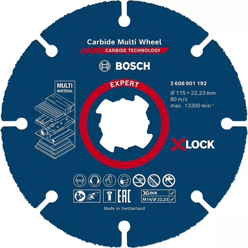 Disco Corte Bosch Expert Carbide Multi Wheel 125mm 22,23mm