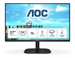 Monitor Led Aoc 27b2h 27 Ips Full Hd 1920 X 1080 Hdmi Vga