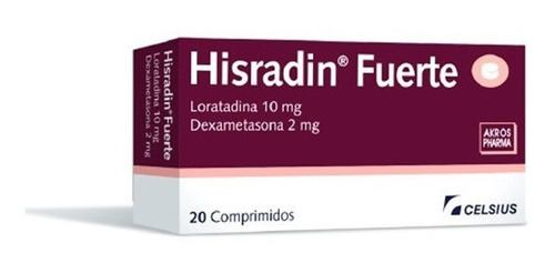 Hisradin® Fuerte X 20 Comprimidos