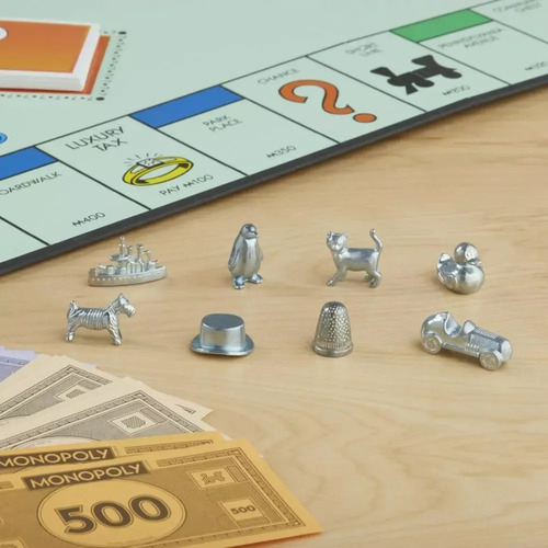 Juego De Mesa Monopoly Hasbro Gaming Original