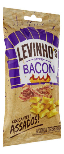Salgadinho de Trigo Levinho's bacon 50 g
