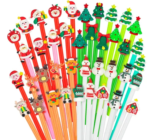comprar 40 Pcs Bolígrafos Navidad Niños, Bolígrafos De Tinta