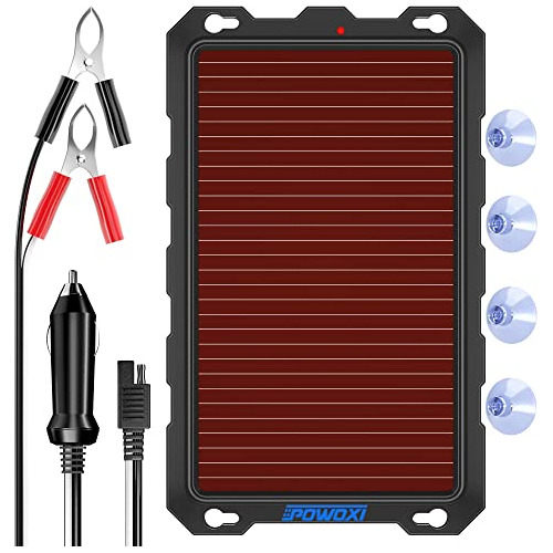 3.3w-solar-battery-trickle-charger-mantainer -kit De Ca...
