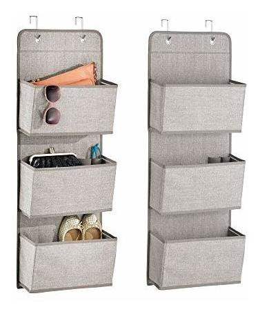 Organizador De Almacenamiento Mdesign Over The Door Fabric