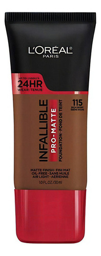 Base De Maquillaje Infallible Pro-matte 24hr 30ml Loreal Ton