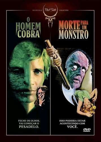 O Homem Cobra / Morte Para Um Monstro - Dvd Duplo