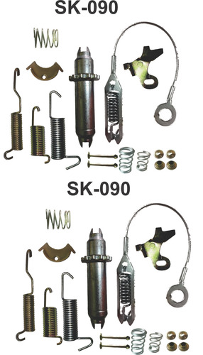 Imagen 1 de 4 de Kit Resortes Herrajes Freno Ford Explorer 91-94 Tras 2jgs