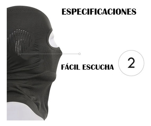 Balaclava Pretor Evd-x Verde - Pasamontañas Militar Táctico