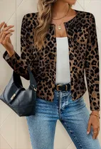 Comprar Chaqueta Kikinas Indumentaria Mujer Estampado Leopardo