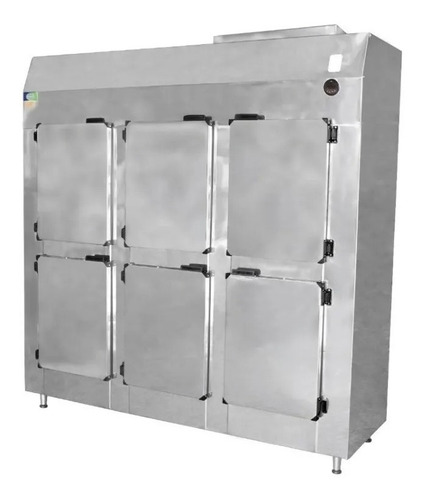 Geladeira Industrial Comercial Inox 6 Portas Refrigel Nova