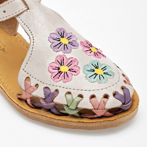 Sandalias Niña Mora Tierra 165514 Blanco Mt 18-21 125-250
