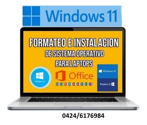 Imagen 4 de 4 de Se Formatea Computadoras Pc Laptop Y Mini Laptops