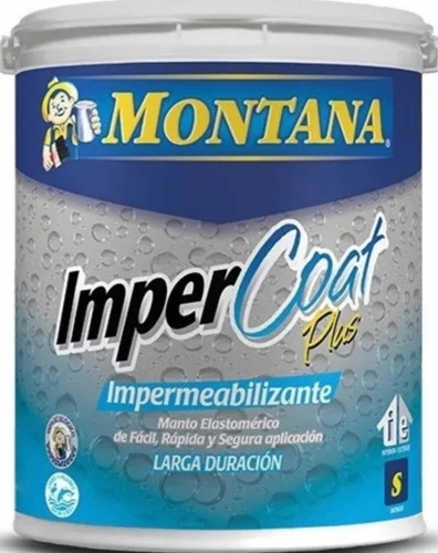 Pintura Impermeabilizante Montana Impercoat  Cod: 1058010