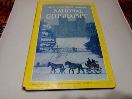 Revista National Geographic Noviembre 1980 Ingles