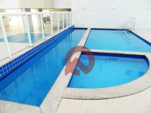 Imagem 2 de 19 de Apartamento Com 2 Dormitórios À Venda, 73 M² Por R$ 338.000,00 - Vila Guilhermina - Praia Grande/sp - Ap2366