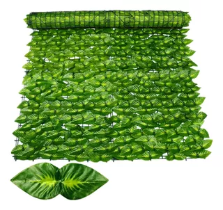 Follaje Rollo Muro Verde Plantas Artificial 100x300cm