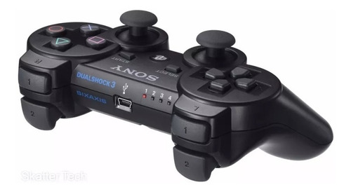 Controle Ps3 Playstation 3 Dualshock Preto 100% Certificado
