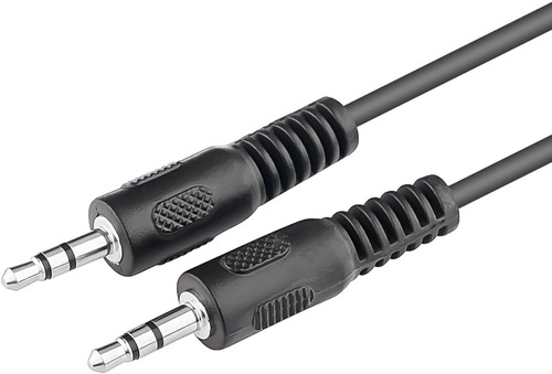 Cable Auxiliar Audio Auriculares Mini Plug 3.5 Mm 1,8 Metros
