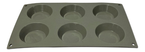 Molde Muffins Cupcakes Silicona Horno X6 Pettish Online