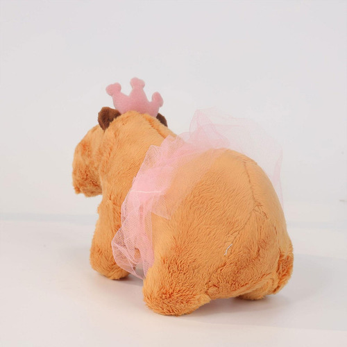 Carpincho De Juguete, Lindo Animal De Peluche Falda Corona