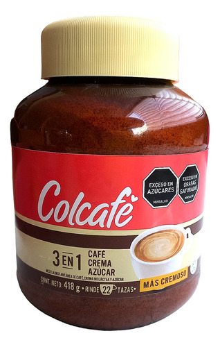 Café Crema Colcafé X 418 G - g a $53