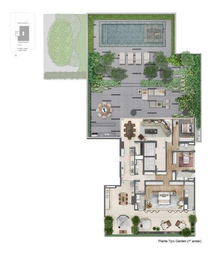 Apartamento À Venda No Bairro Jardim Paulista - São Paulo/sp - O-4229-11278
