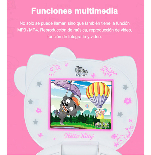 Smartphone Multifuncional For Niños Hello Kitty 2023
