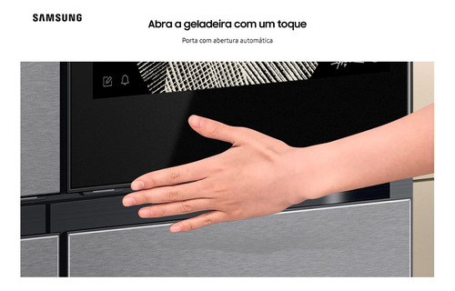 Refrigerador Samsung Frost Free Com 699 Litros Bespoke Inox