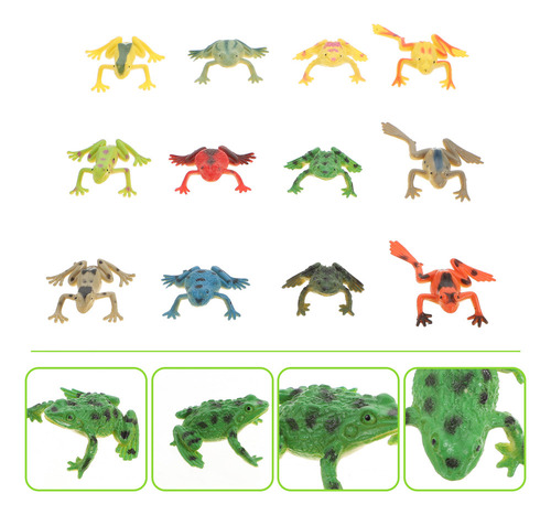 Simulación: Ranas, Maquetas, Juguetes, Sapos, Bosques Tropic