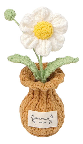 Decoración Flores De Ganchillo A Mano Flores Decorativas Res