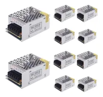 Comprar Pack X 10 Fuentes Switching Con Bornera 5v 5a Pixel Led
