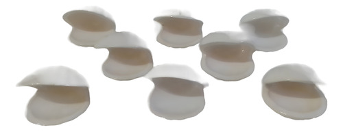 Souvenir Ceramica Forma Ostra . Lote X 8 Unidades