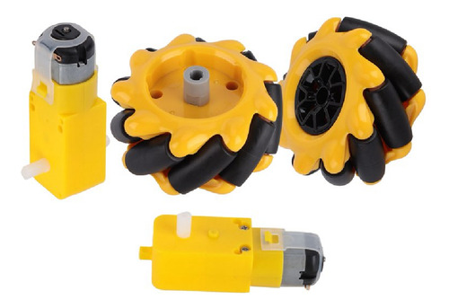 Motorreductor Con Llanta Omnidireccional 4 Izq Y Der