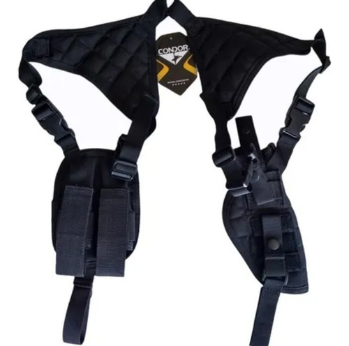 Sobaquera Vertical Shoulder Holster Negro Condor Original