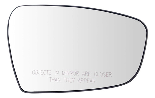 Espejo Exterior Vidrio Poder Rh Lado Del Pasajero Para Kia F