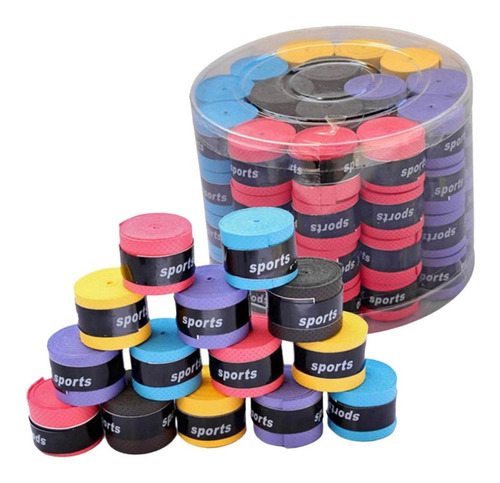 Cinta De Agarre Para Raqueta, Cinta De Agarre Para Tenis, Color 60pcs