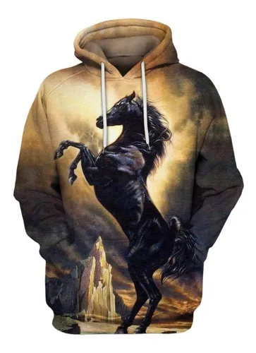 Sudaderas con estampado de caballos sale